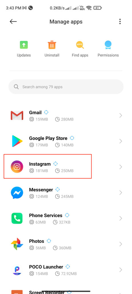 Instagram Apps Search