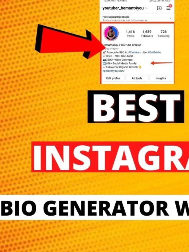 Instagram Bio Generator